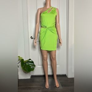 Women’s Lime Green Party Dress